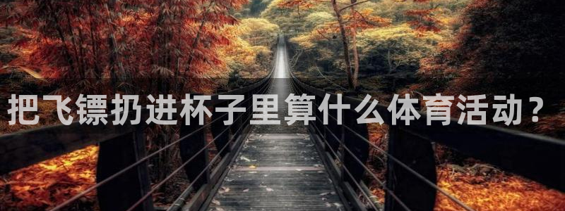 球客岛：把飞镖扔进杯子里算什么体育活动？